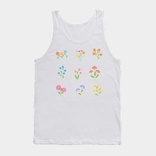 Pretty Spring Flowers Tank Top